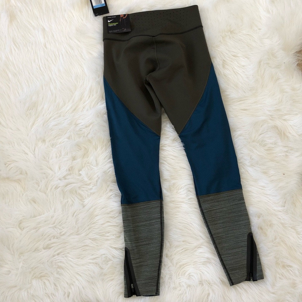 🚫✂️🍀 NWT🍀 NIKE Colorblock Legendary Tights M - Picture 5 of 7
